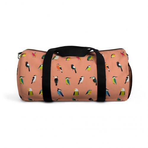 Birds Pattern Duffel Bag