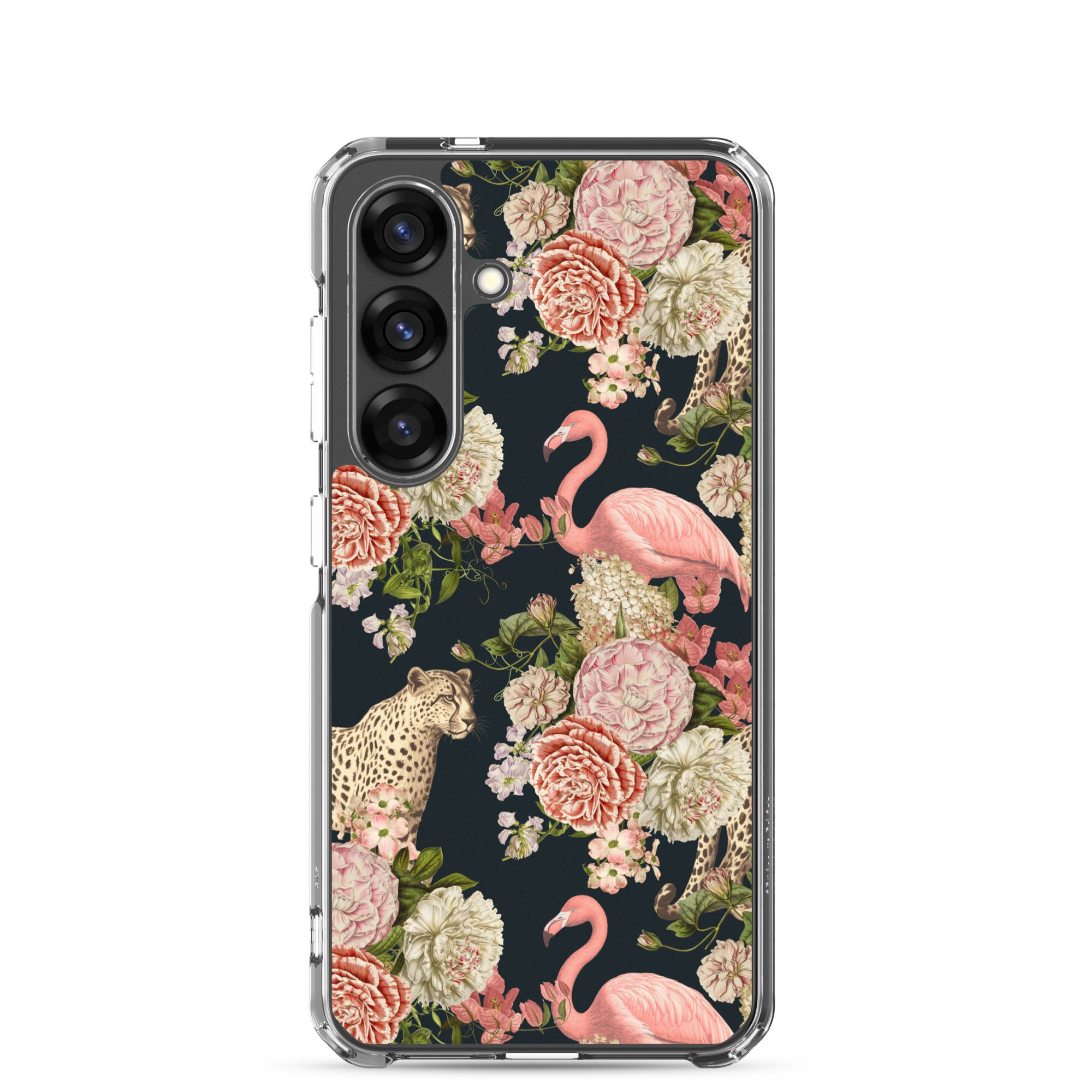 Floral Flamingos Clear Case for Samsung® - Image 23