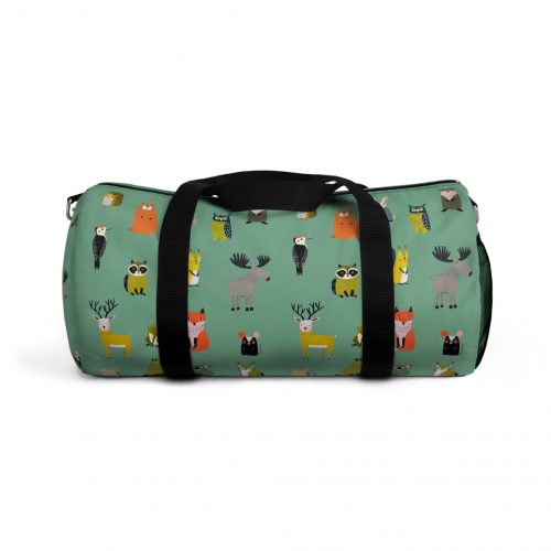 Forest Animals Pattern Duffel Bag 4