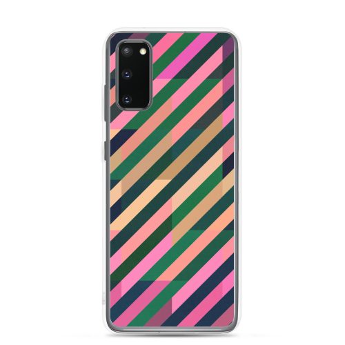 Geo Lines Clear Case for Samsung