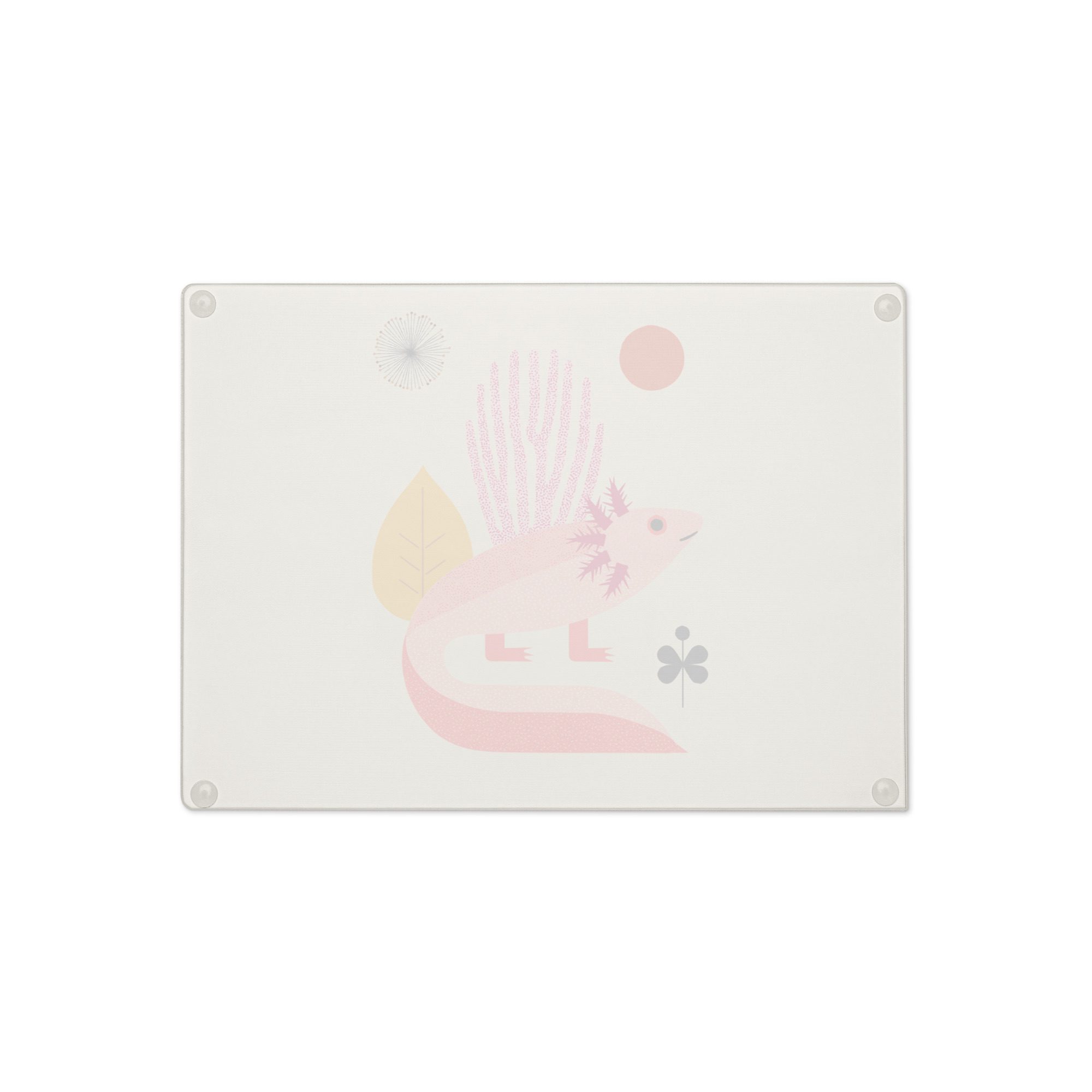 Axolotl glass cutting board - Image 4
