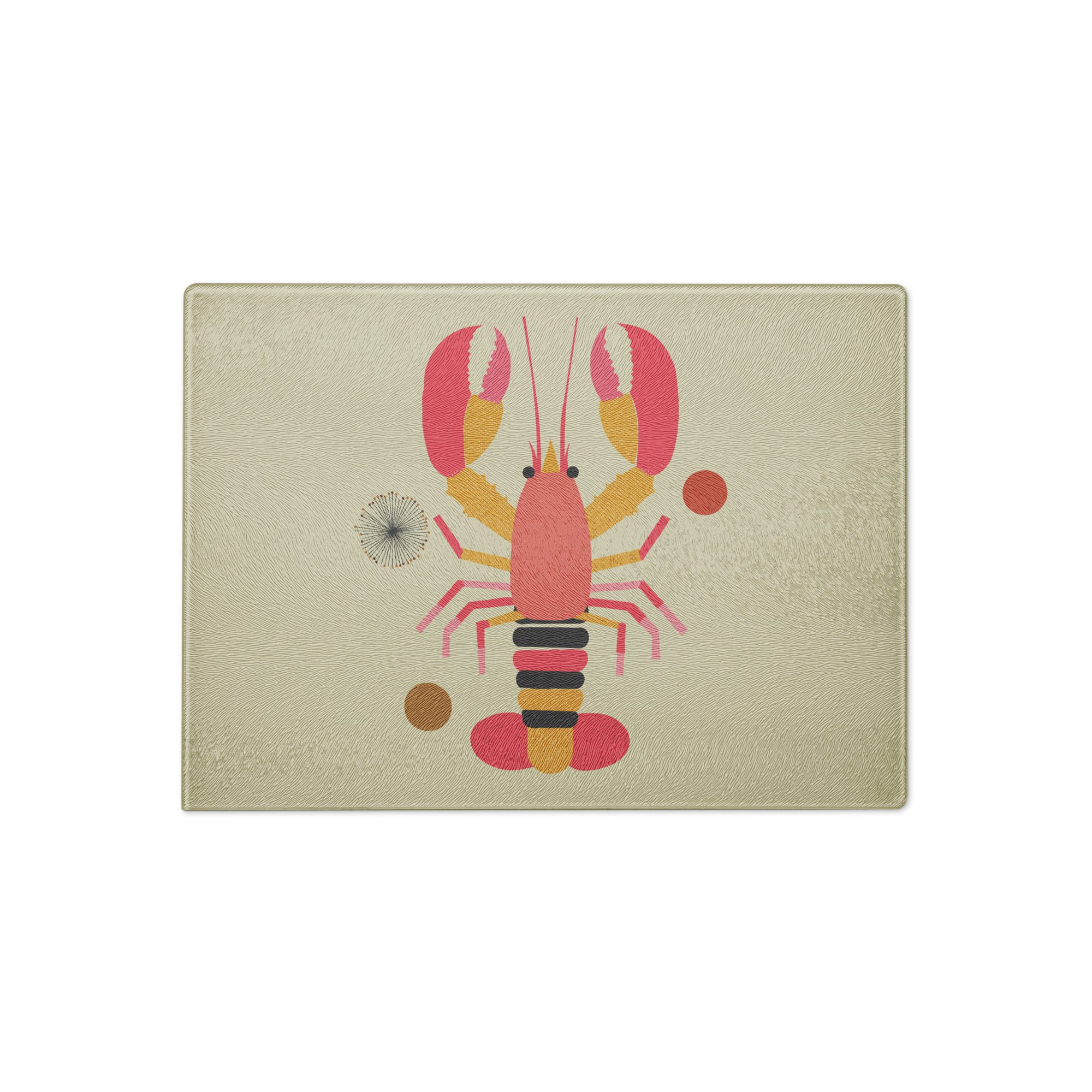 Lobster glass cutting board - Image 3