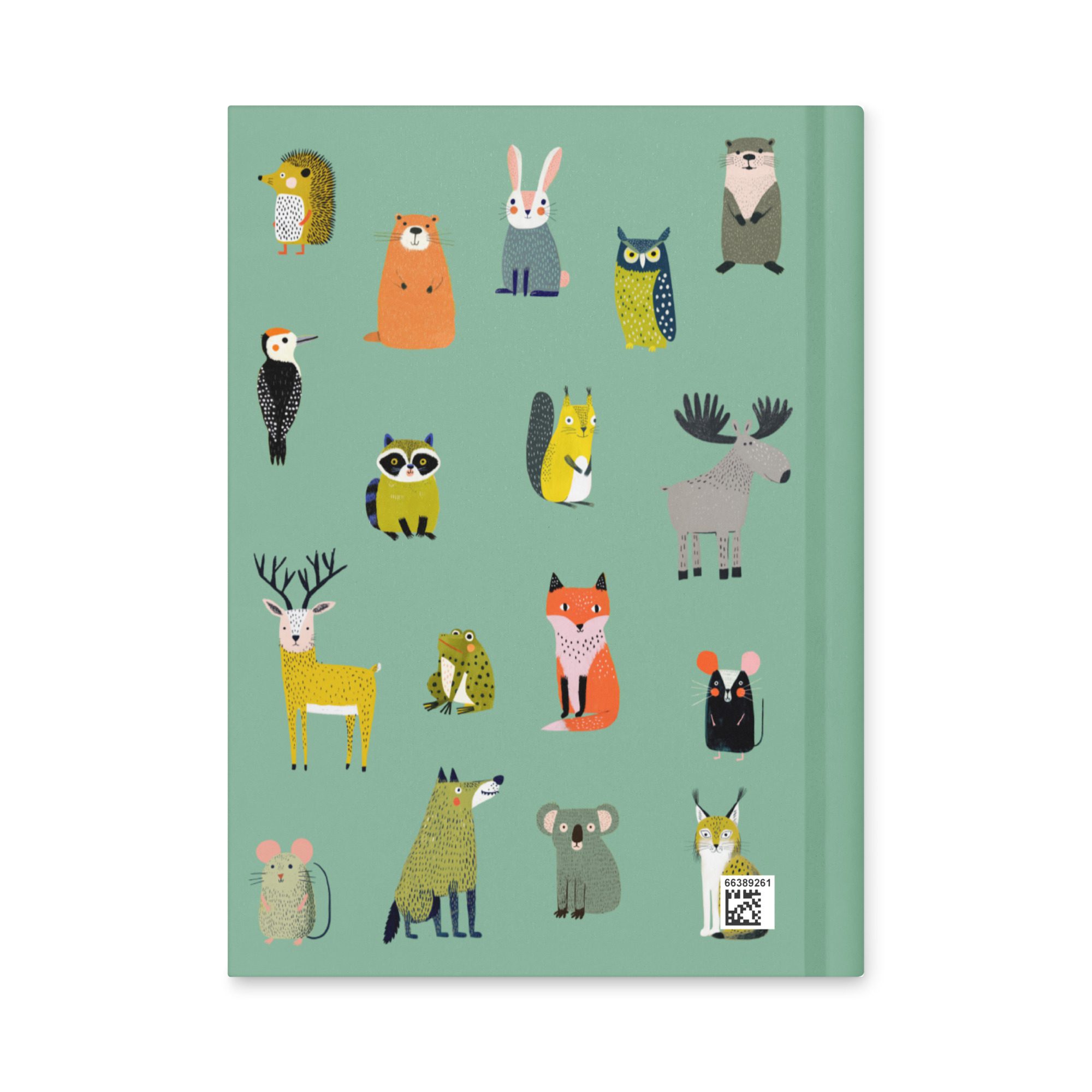 Forest Animals Pattern Notebook - Image 2