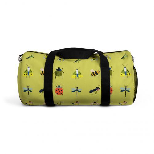 Insects Pattern Duffel Bag