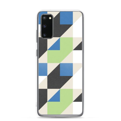 Isometric Cubes Clear Case for Samsung