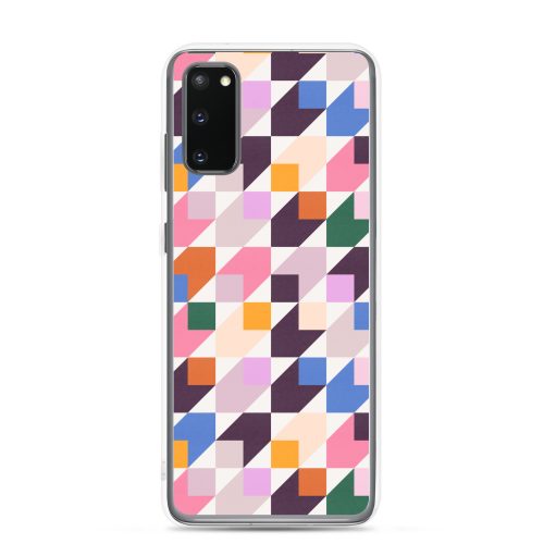 Isometric Cubes Colour Clear Case for Samsung