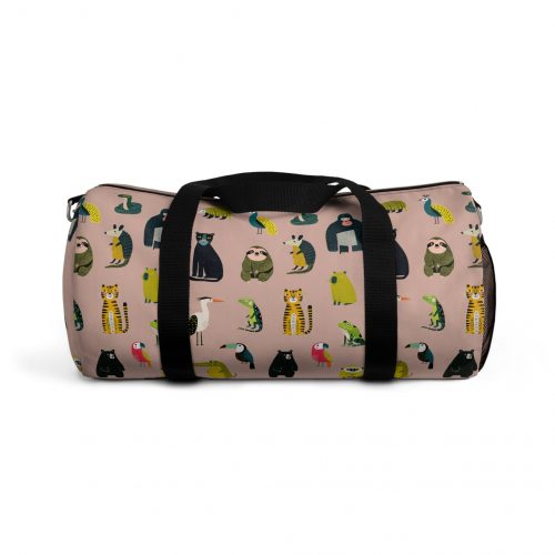 Jungle Animals Pattern Duffel Bag