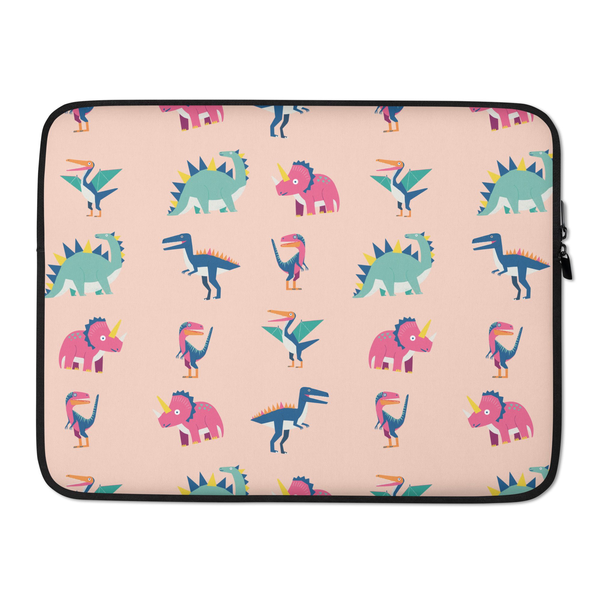 Dinosaurs Pattern Laptop Sleeve - Image 2