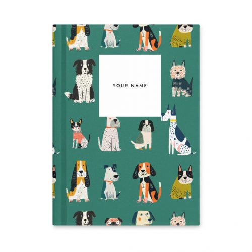 Personalise Cute Dogs Notebook