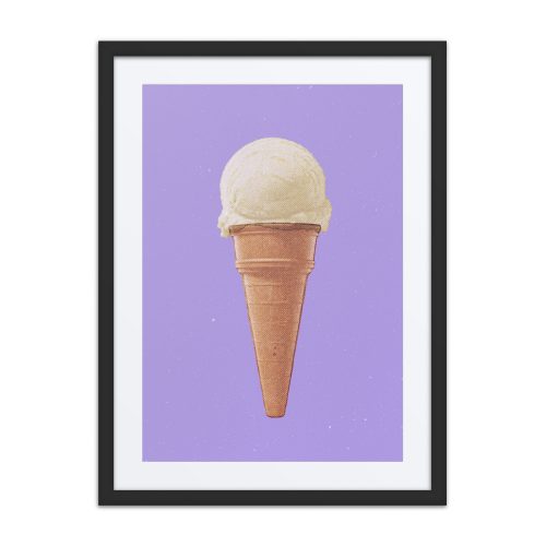 Ice-Cream Framed Art Print