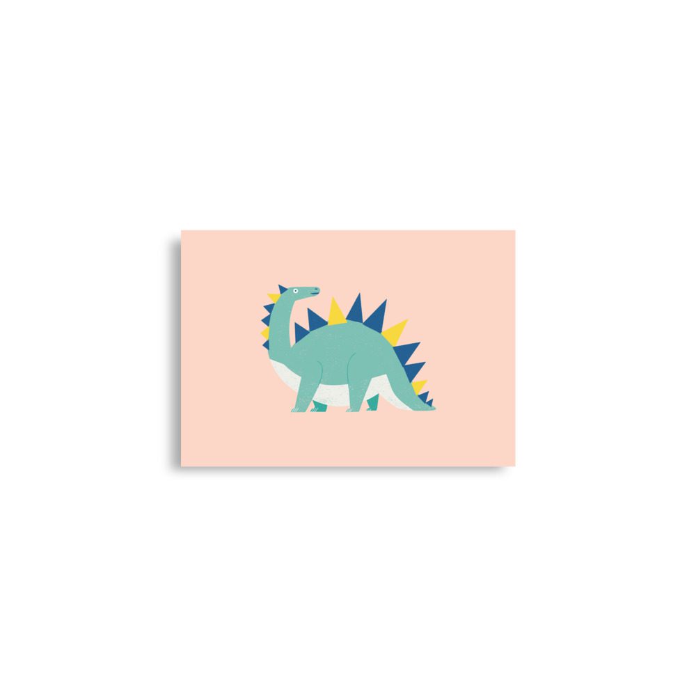 Stegosaurus Dinosaur Art Print