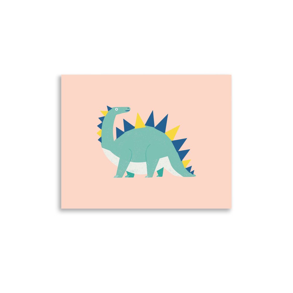Stegosaurus Dinosaur Art Print