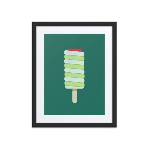 Twister Lolly Framed Art Print